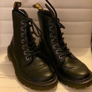 Dr. Martens Black Combat Boots